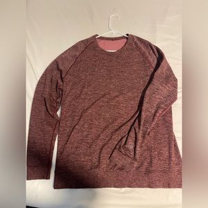Lululemon Maroon Crew Neck, Mens XL